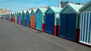 Beach-huts-many